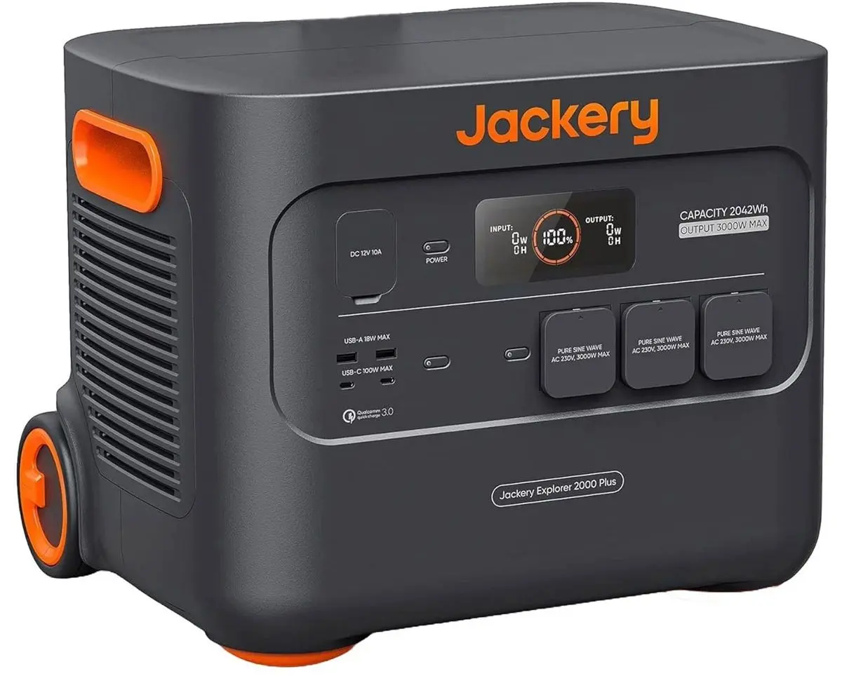 Statie electrica portabila Jackery Explorer 2000 Plus (Black/Orange)