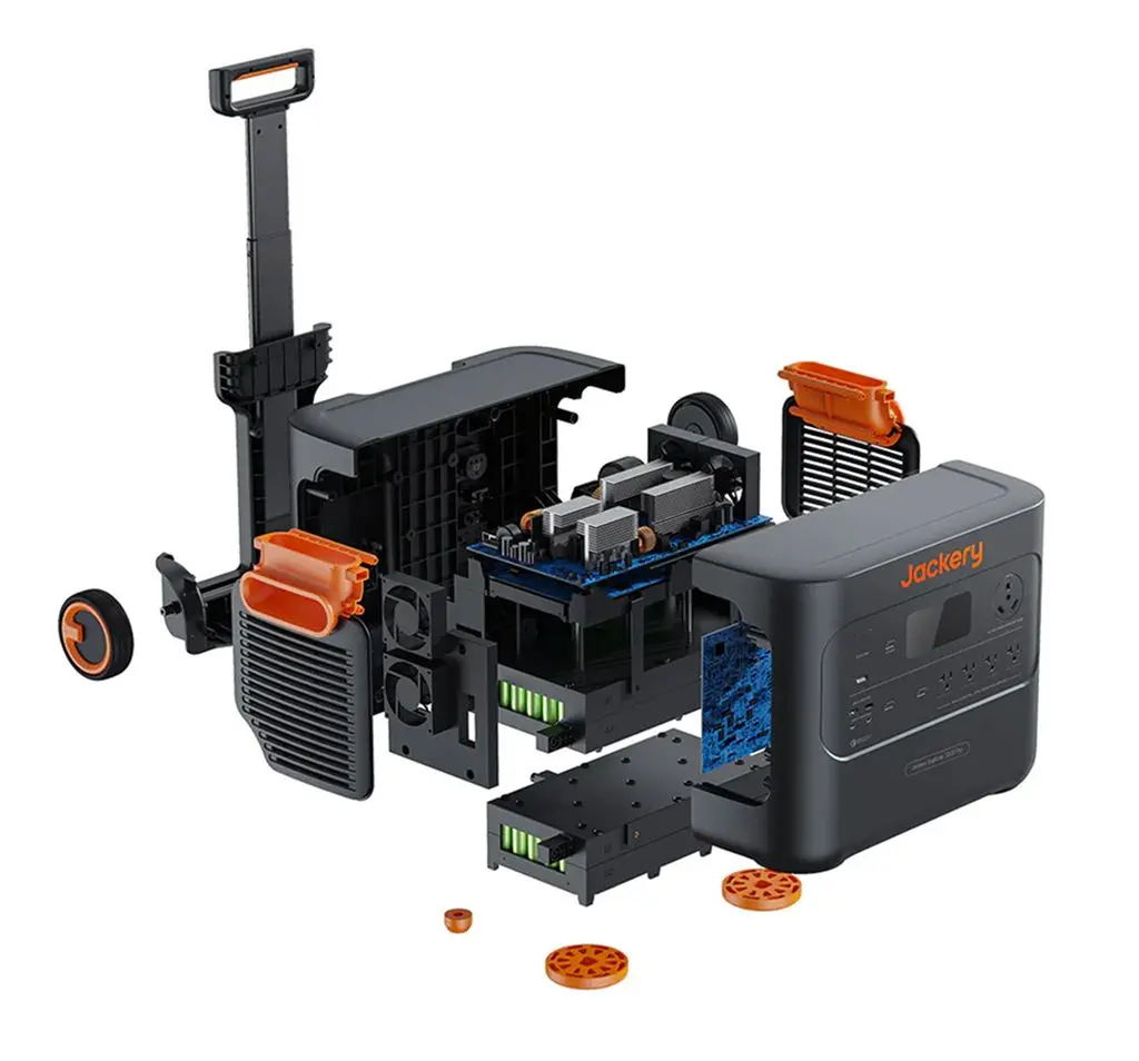 Портативная зарядная станция Jackery Explorer 3000 Pro (Black/Orange)