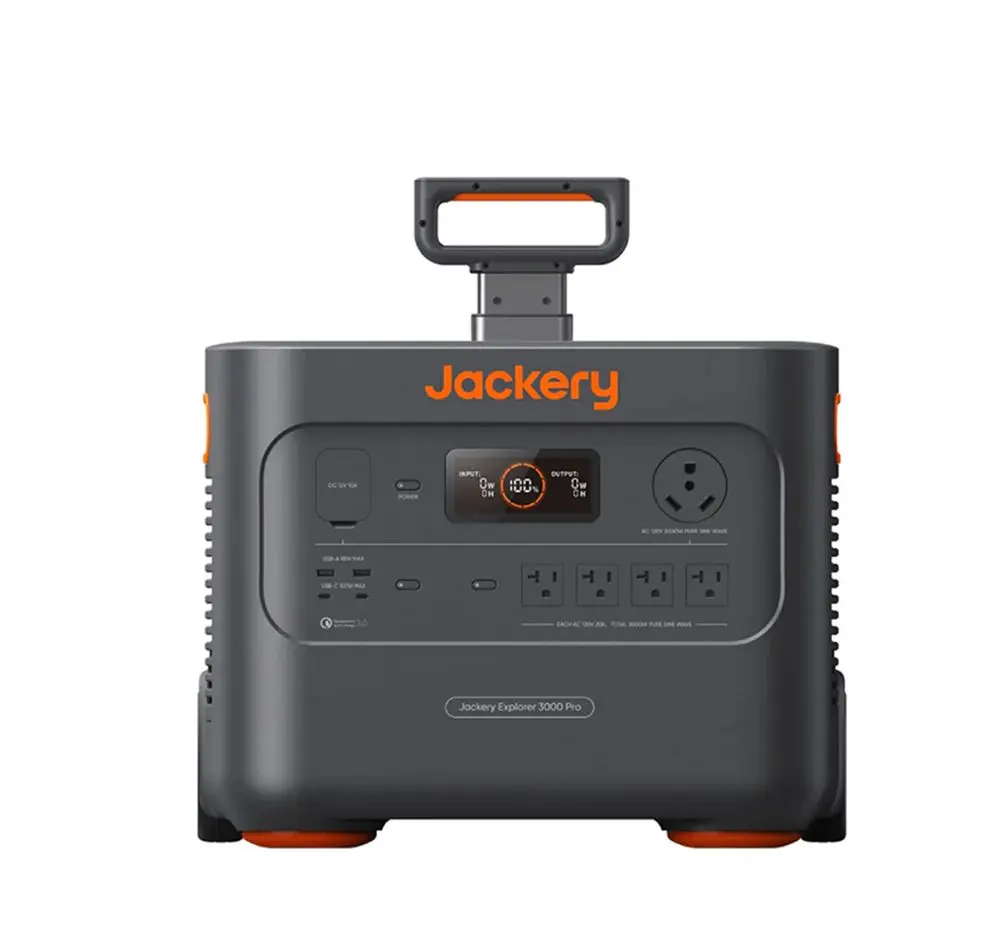 Портативная зарядная станция Jackery Explorer 3000 Pro (Black/Orange)