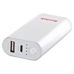 Универсальный внешний аккумулятор Kodak KBP-S5200 5200mAh (Silver)