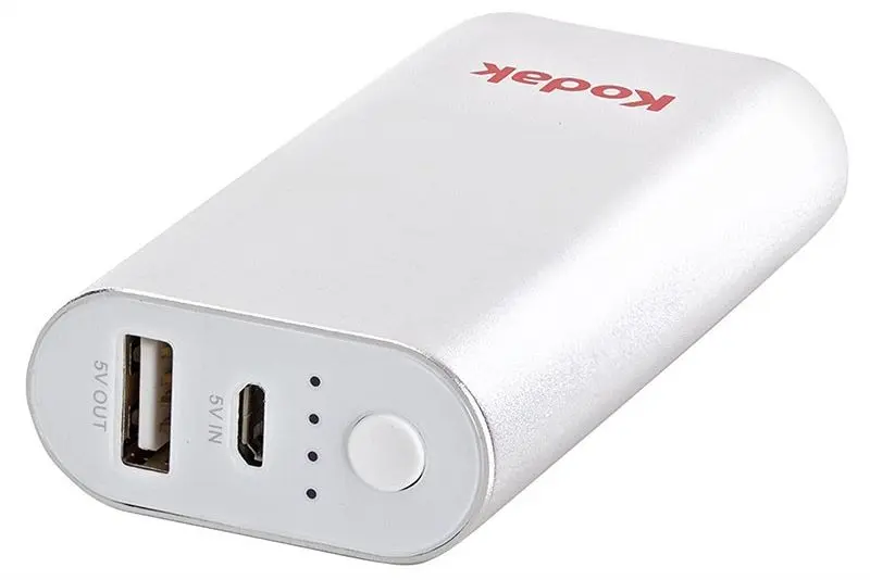 Универсальный внешний аккумулятор Kodak KBP-S5200 5200mAh (Silver)