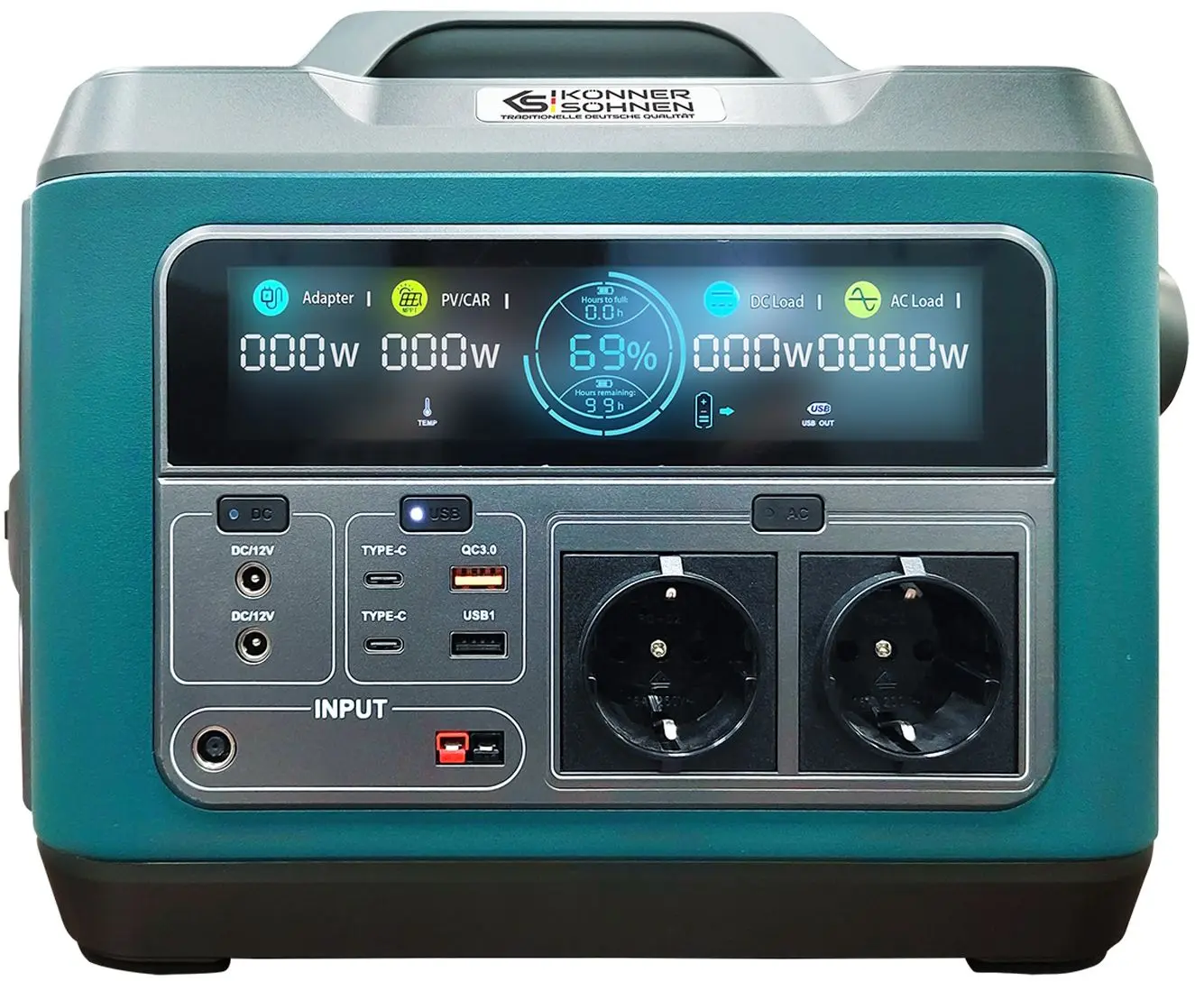 Statie de incarcare portabila Konner & Sohnen KS 1200PS-FC