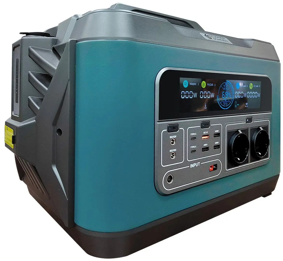 Statie de incarcare portabila Konner & Sohnen KS 3000PS-FC (Turquoise/Black)