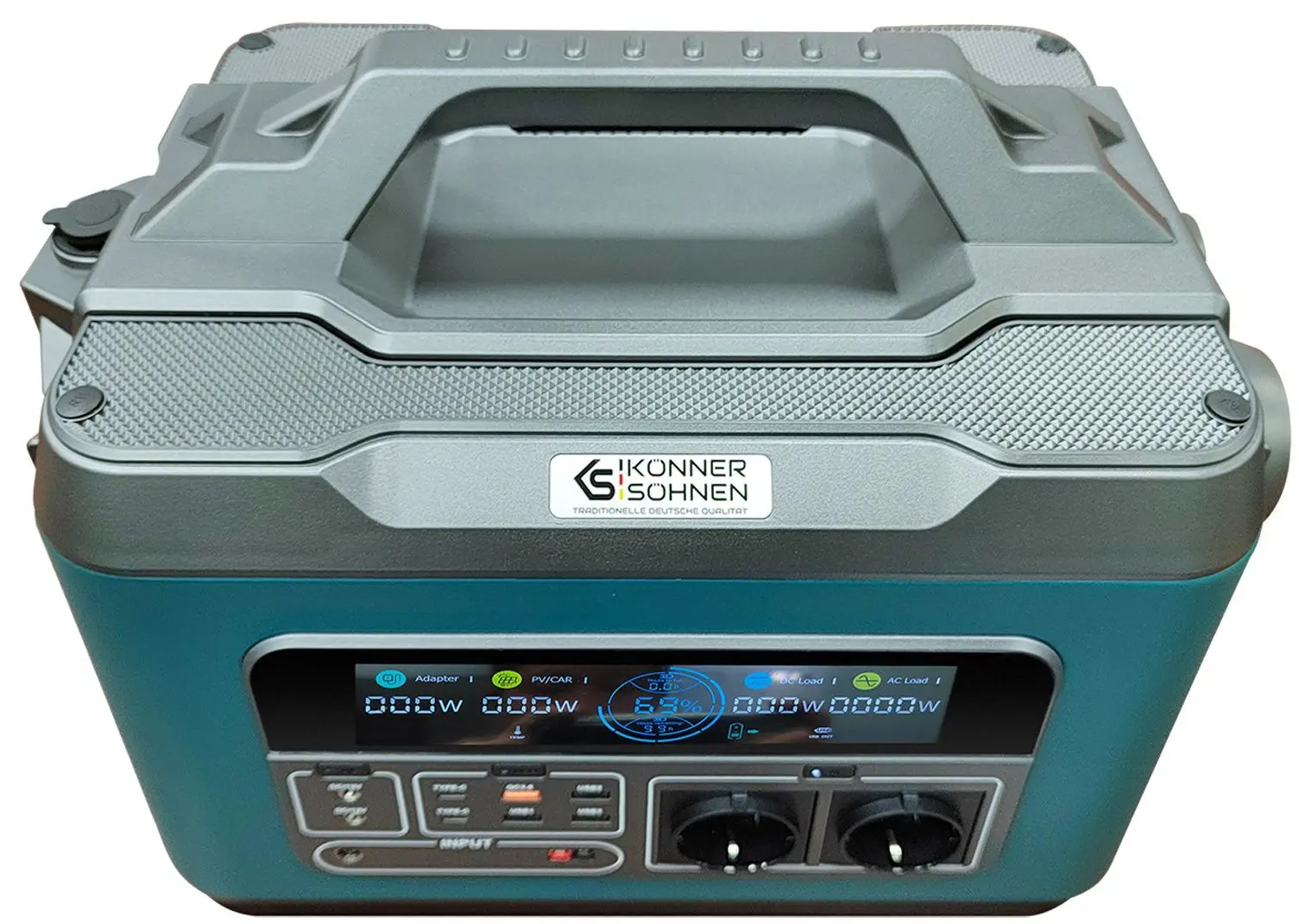 Statie de incarcare portabila Konner & Sohnen KS 3000PS-FC (Turquoise/Black)