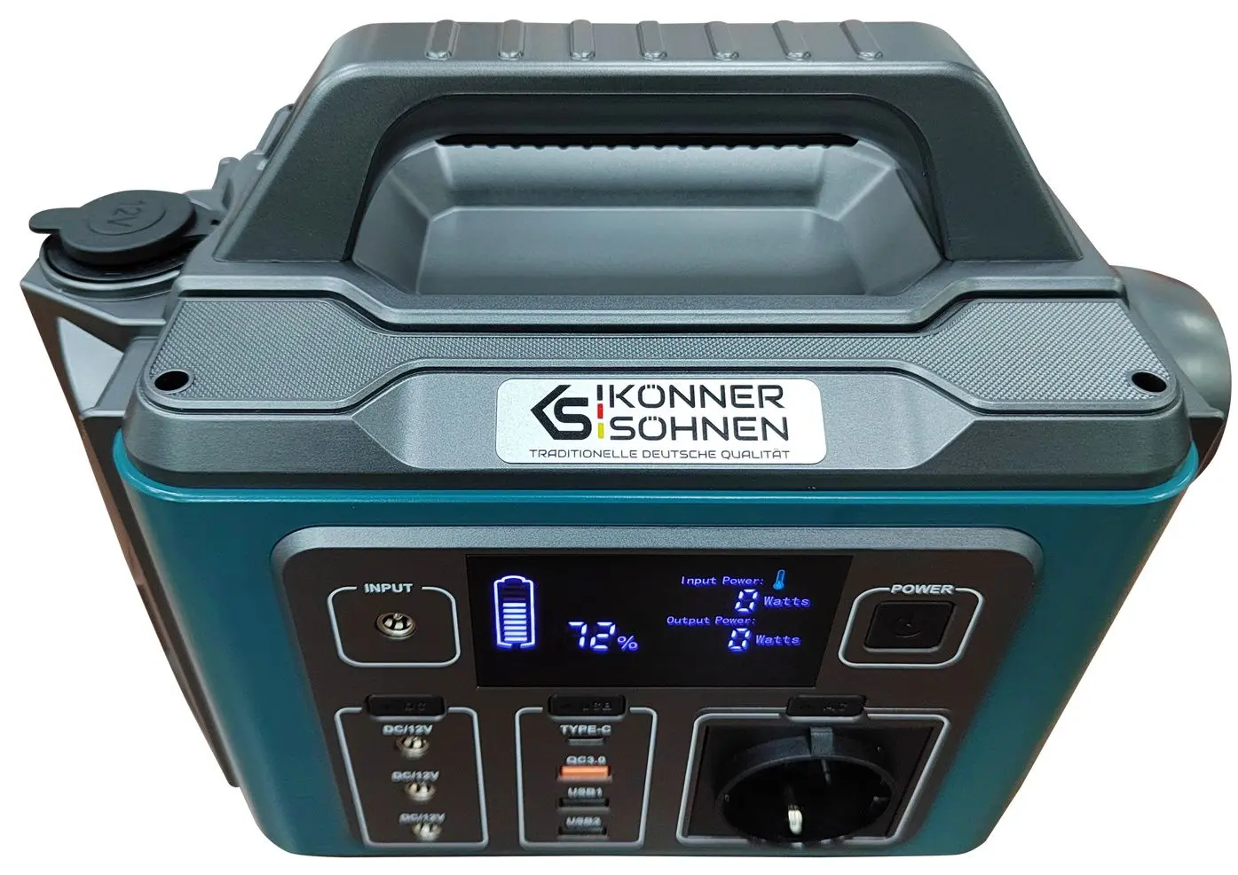 Statie de incarcare portabila Konner & Sohnen KS 300PS (Turquoise/Black)