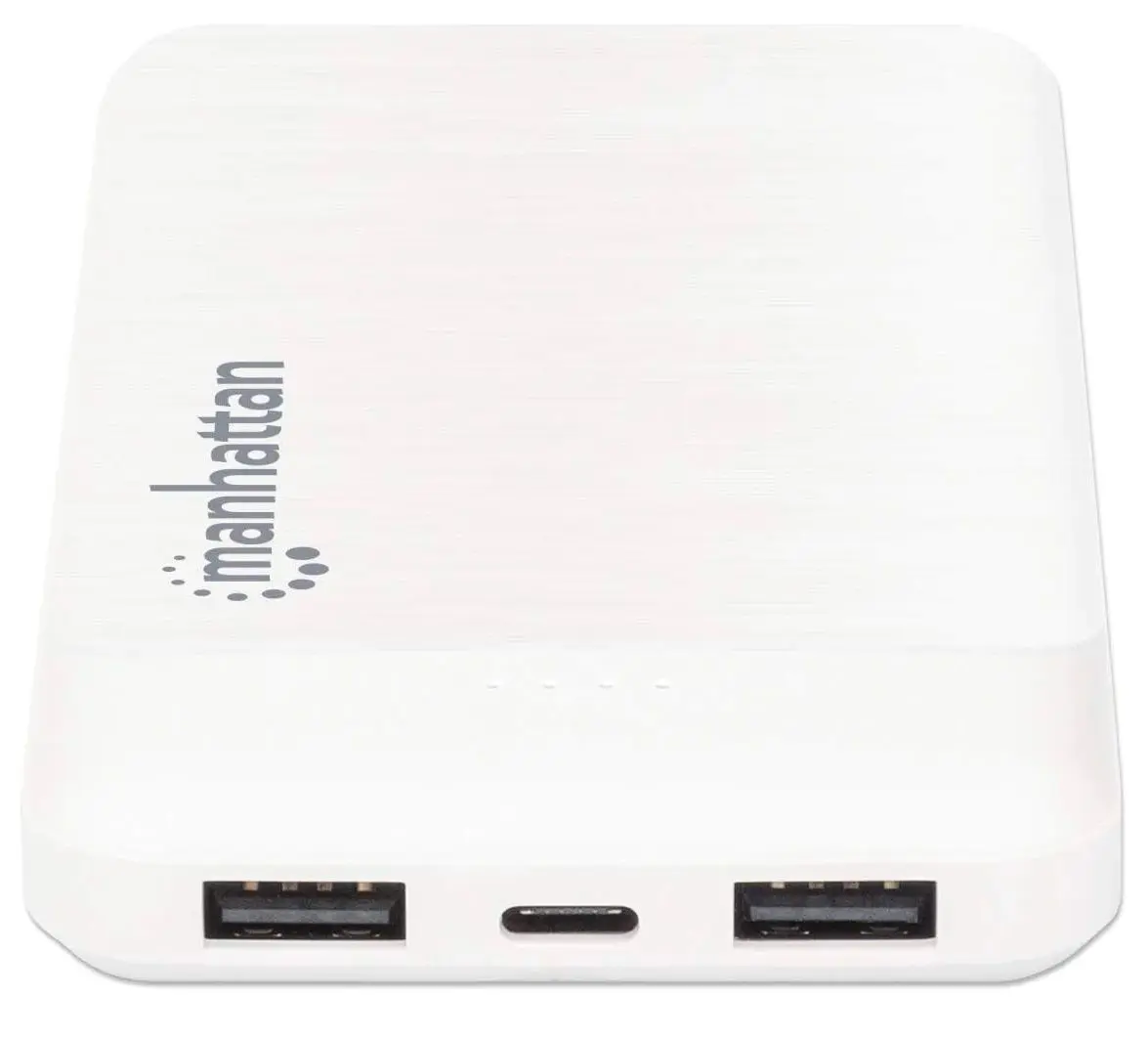 Универсальный внешний аккумулятор Manhattan 406277 10000 mAh (White) - 5