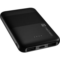Универсальный внешний аккумулятор Natec Trevi Compact NPB-1940 5000 mAh (Black) Thumb
