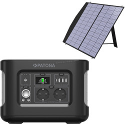 Statie de alimentare electrica portabila Patona Autarc 600 + 100W (Black)