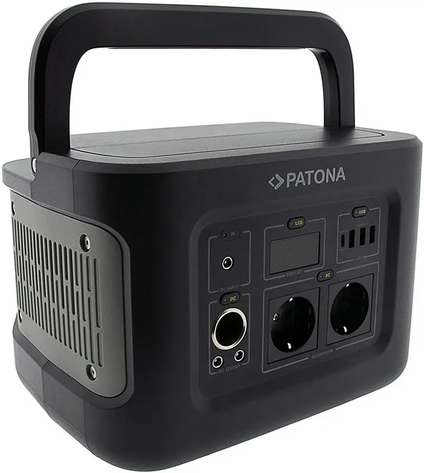 Statie de alimentare electrica portabila Patona Autarc 600 + 100W (Black)