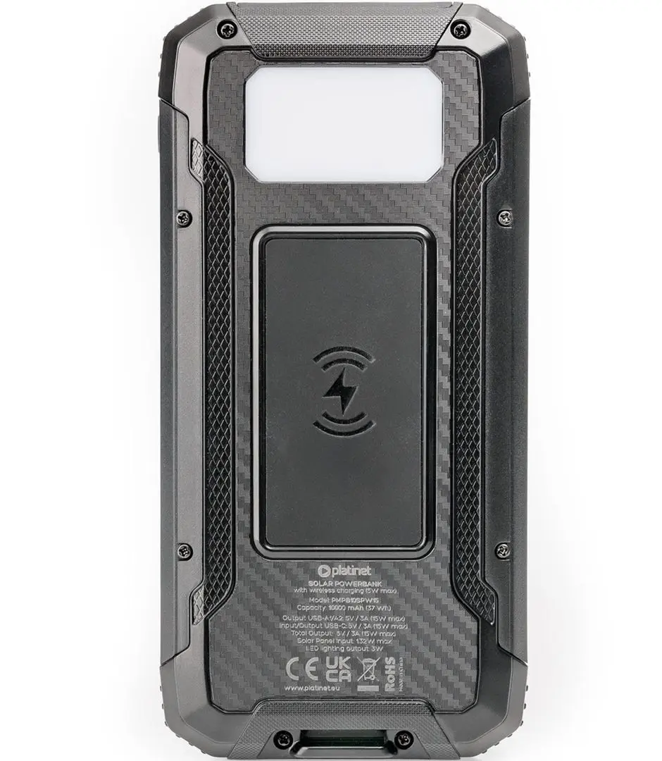 Универсальный внешний аккумулятор Platinet PMPB10SPW15 10000mAh (Black)