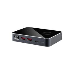 Универсальный внешний аккумулятор Prestigio Graphene PD Watch (Black/Silver) Thumb