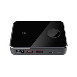 Универсальный внешний аккумулятор Prestigio Graphene PD Watch (Black/Silver)