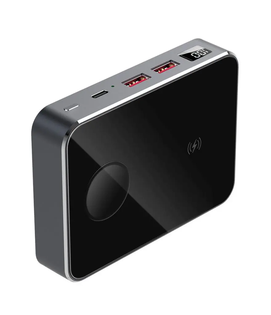 Универсальный внешний аккумулятор Prestigio Graphene PD Watch (Black/Silver) - 5