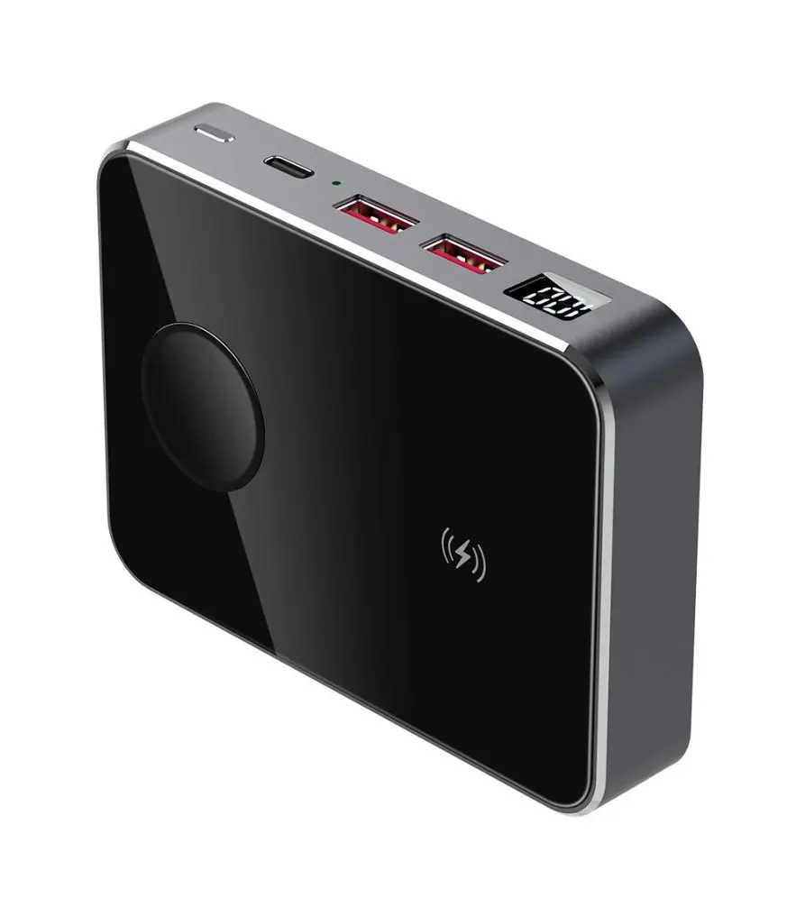 Универсальный внешний аккумулятор Prestigio Graphene PD Watch (Black/Silver) - 6