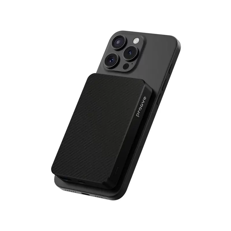 Acumulator extern universal Proove Carbon Slim 10000mAh (Black) - 4