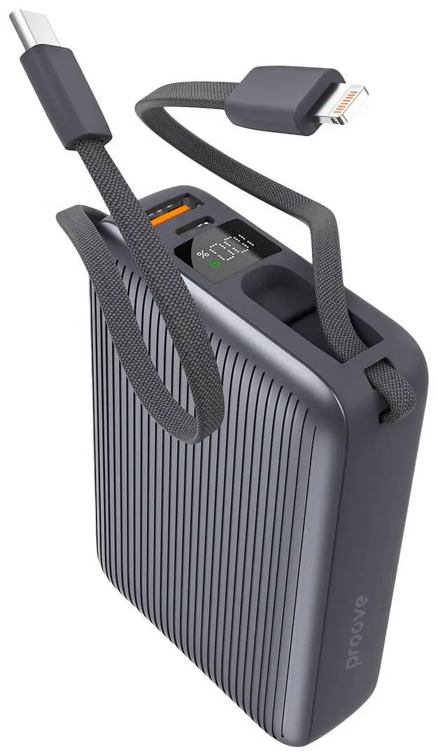 Acumulator extern universal Proove Moon Rock 20000mAh (Gray)