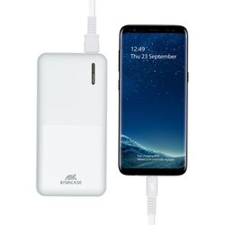 Acumulator extern universal Rivacase VA2572 (White) Thumb