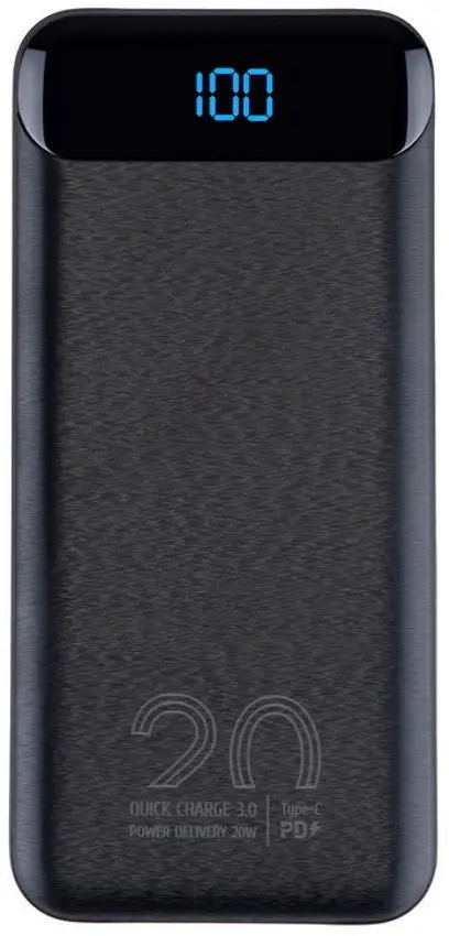 Универсальный внешний аккумулятор RivaCase VA2580 20000mAh (Black)