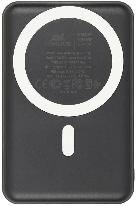 Acumulator extern universal Rivacase VA2604 10000mAh (Black)