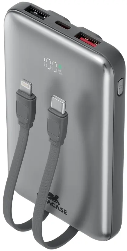 Универсальный внешний аккумулятор RivaCase VA2611 10000mAh (Gray)
