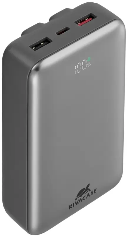 Acumulator extern universal RivaCase VA2612 20000mAh (Silver)