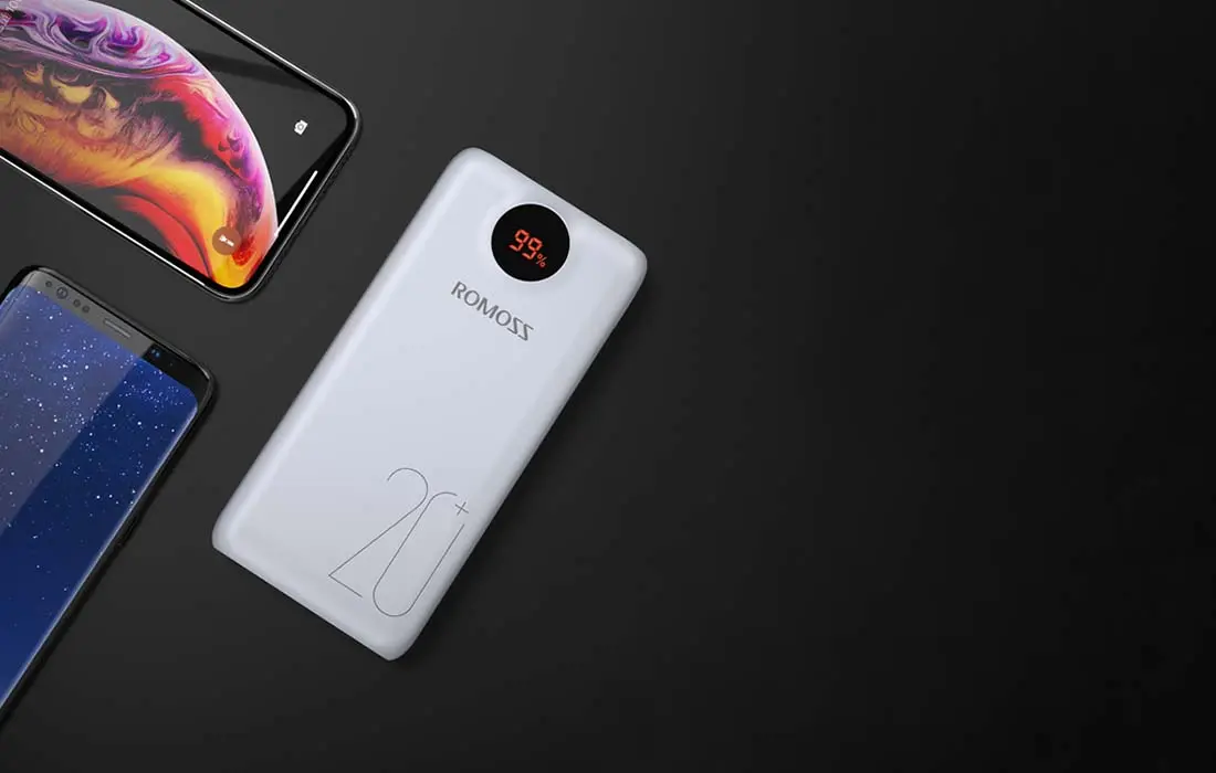 Универсальный внешний аккумулятор Romoss SW20PS+ (White)