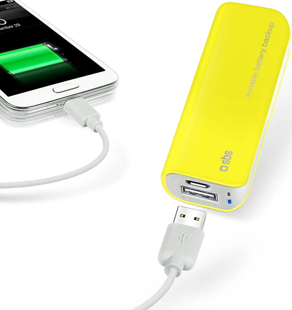 Acumulator extern universal SBS TEBB2200Y 2200mAh (Yellow)