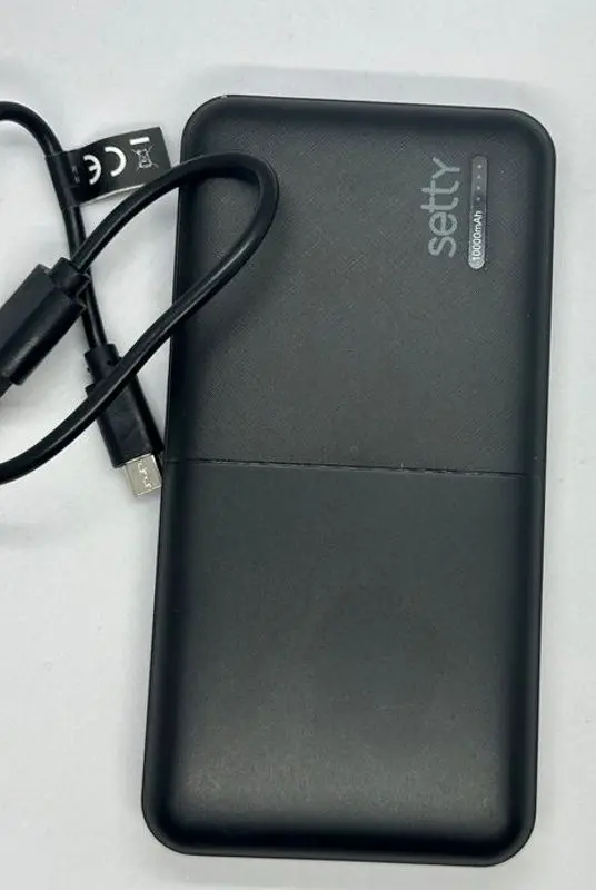 Универсальный внешний аккумулятор Setty SPB-10 10000mAh (Black) - 3