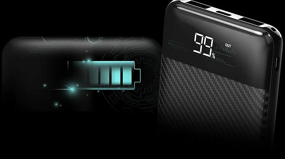 Acumulator extern universal Silicon Power GP28 10000mAh (Black) - 3