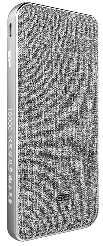 Acumulator extern universal Silicon Power QP77 10000mAh (Grey) - 4