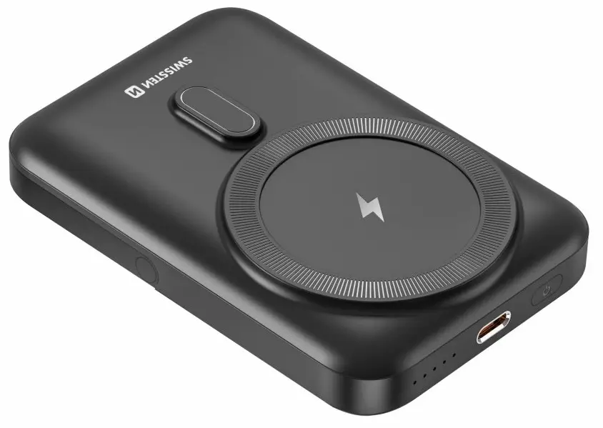 Acumulator extern universal Swissten MagSafe PD 20W 10000mAh (Black)