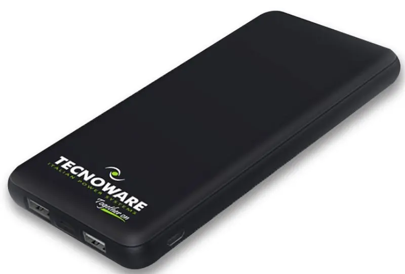Универсальный внешний аккумулятор Tecnoware FPB17607 10000 mAh (Black)