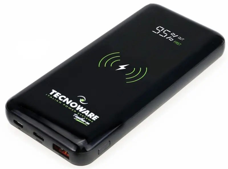 Универсальный внешний аккумулятор Tecnoware FPB17608 10000 mAh (Black) - 2