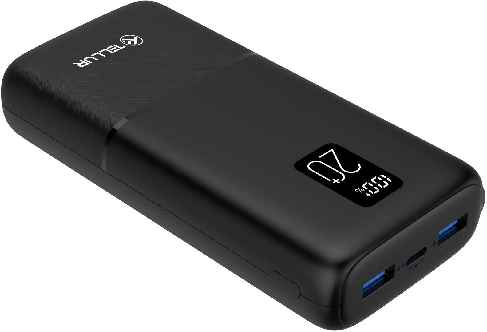 Универсальный внешний аккумулятор Tellur Boost Pro PD202 20000mAh 20W (Black) - 2