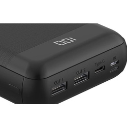 Универсальный внешний аккумулятор Tellur PBC302 30000mAh (Black) Thumb