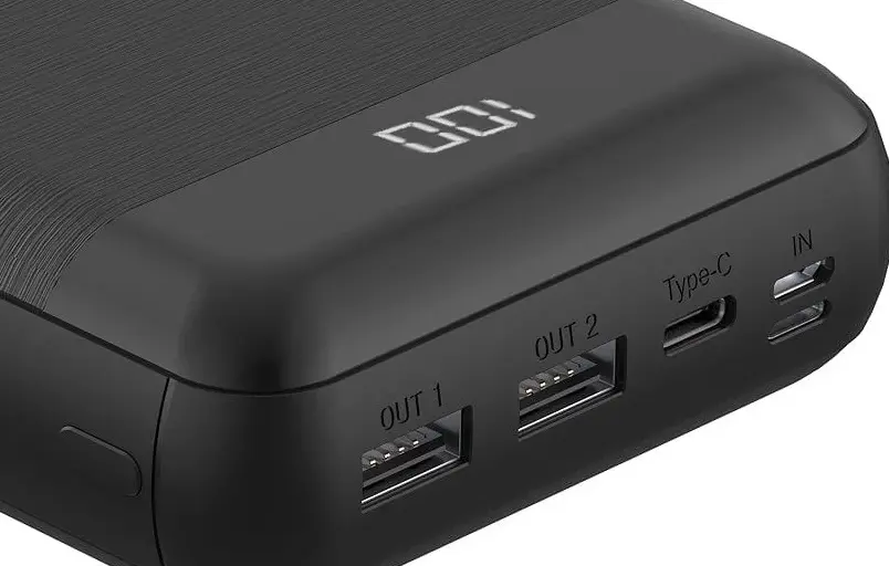 Универсальный внешний аккумулятор Tellur PBC302 30000mAh (Black) - 3