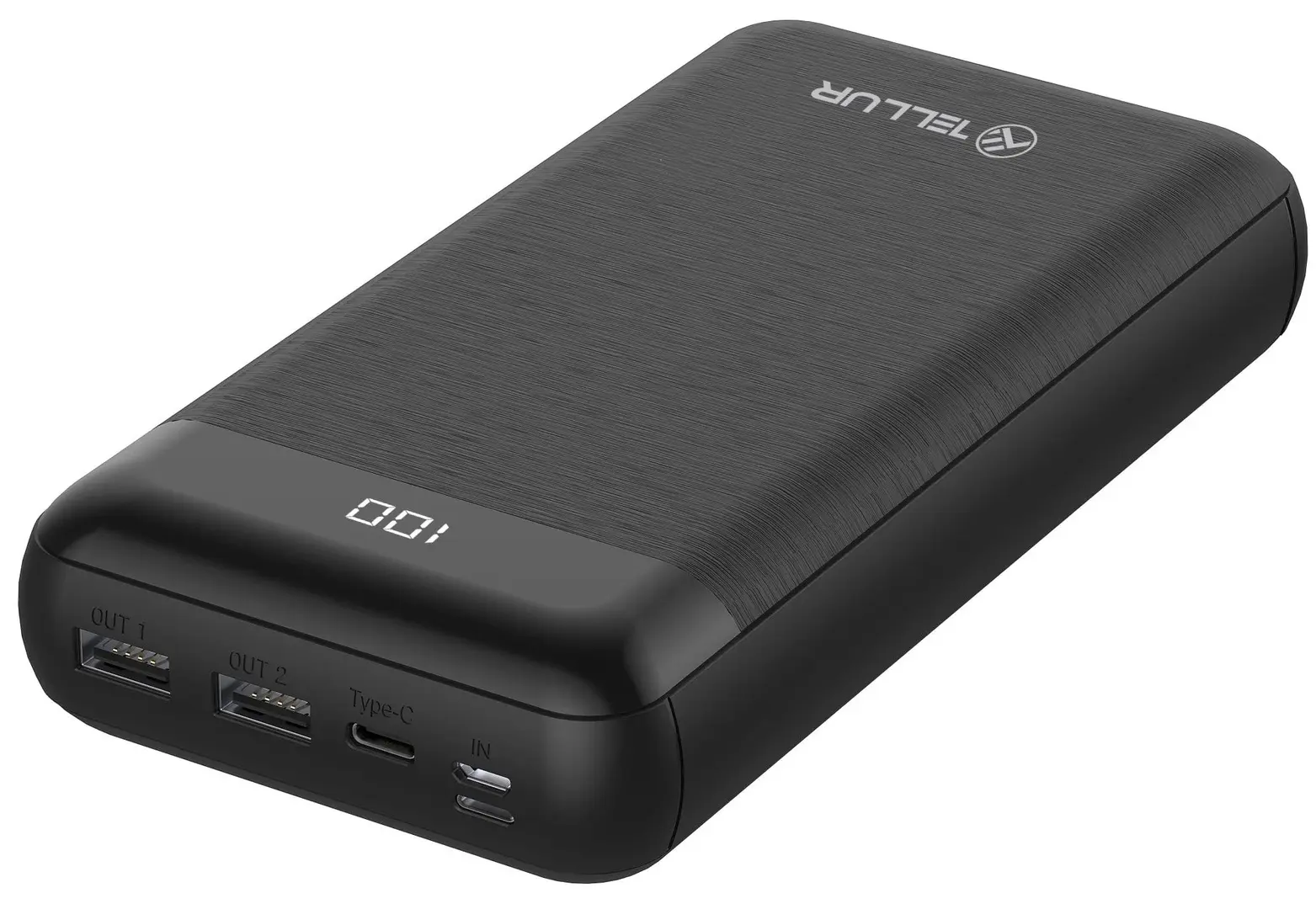 Универсальный внешний аккумулятор Tellur PBC302 30000mAh (Black)