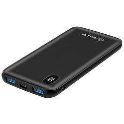 Универсальный внешний аккумулятор Tellur PD100 Display 10000 mAh (Black) Thumb