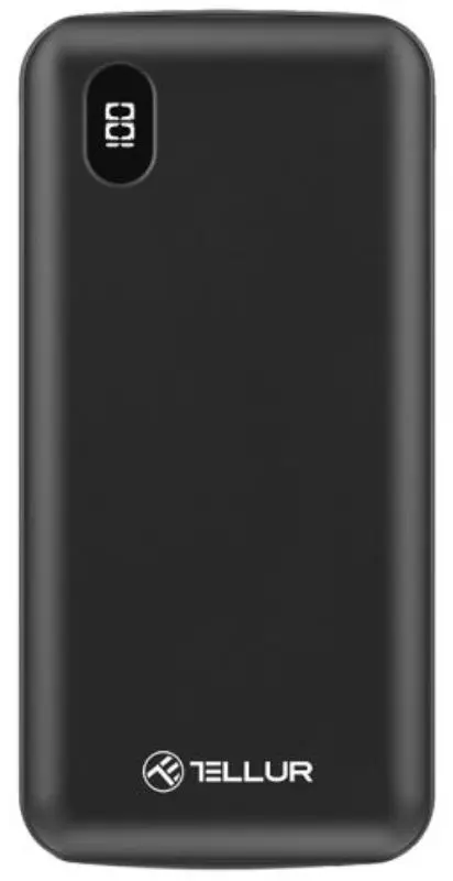 Универсальный внешний аккумулятор Tellur PD100 Display 10000 mAh (Black)
