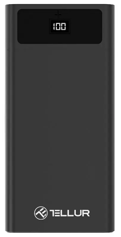 Универсальный внешний аккумулятор Tellur PD200 Display 20000 mAh (Black)