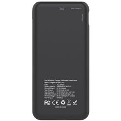Универсальный внешний аккумулятор Tellur PDW102 10000mAh (Black) Thumb