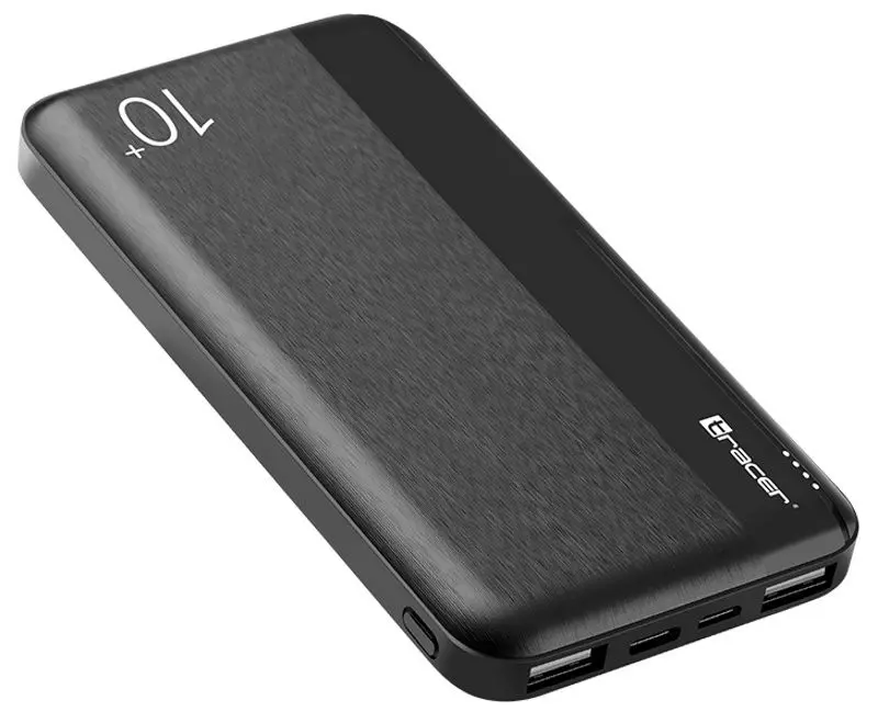 Acumulator extern universal Tracer Parker 2A 10000 mAh (Black)