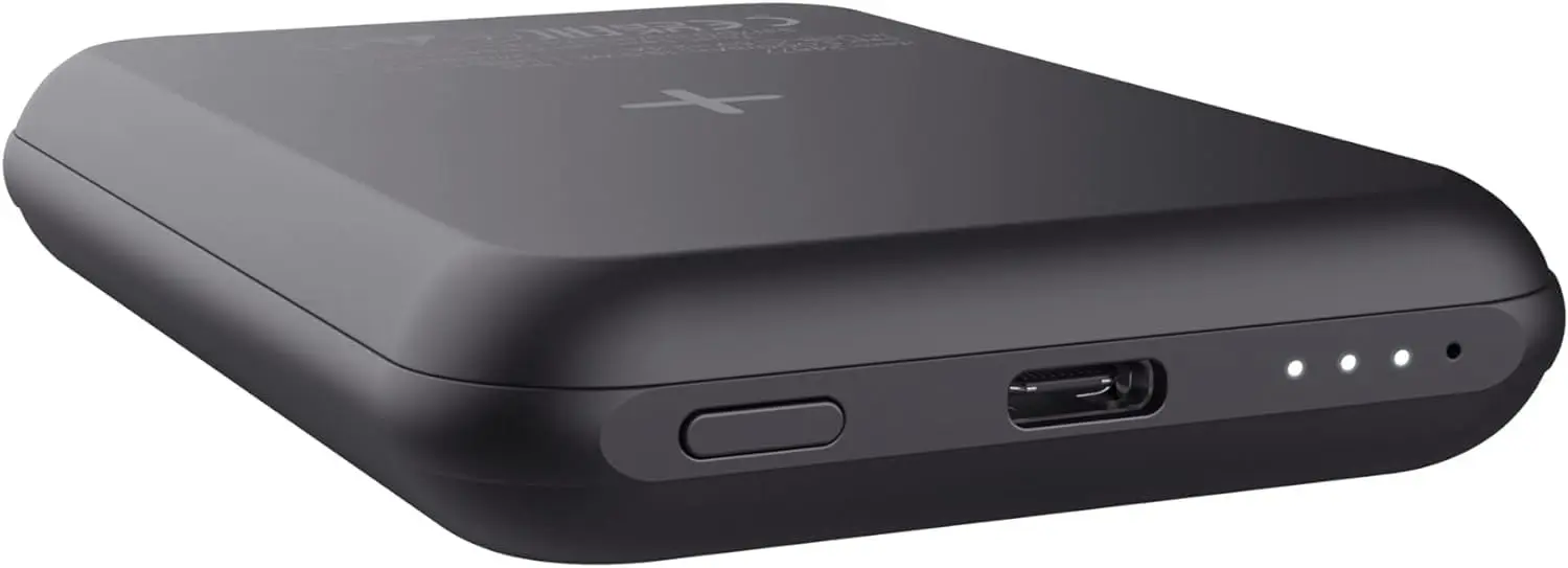 Acumulator extern universal Trust Magno Magnetic 5000 mAh (Black)