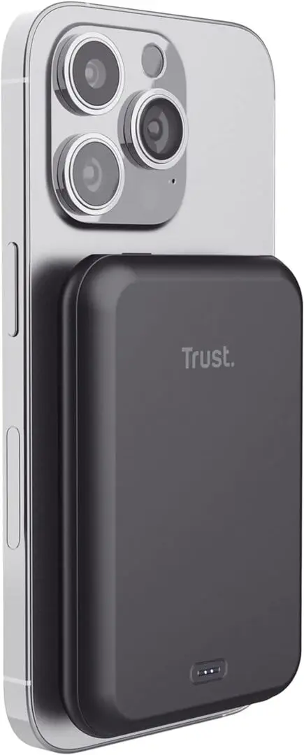 Acumulator extern universal Trust Magno Magnetic 5000 mAh (Black)