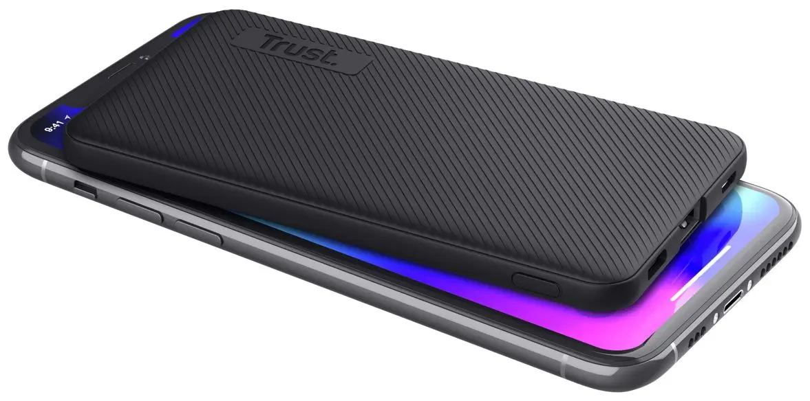 Универсальный внешний аккумулятор Trust Primo Ultra-thin 5000 mAh (Black) - 4