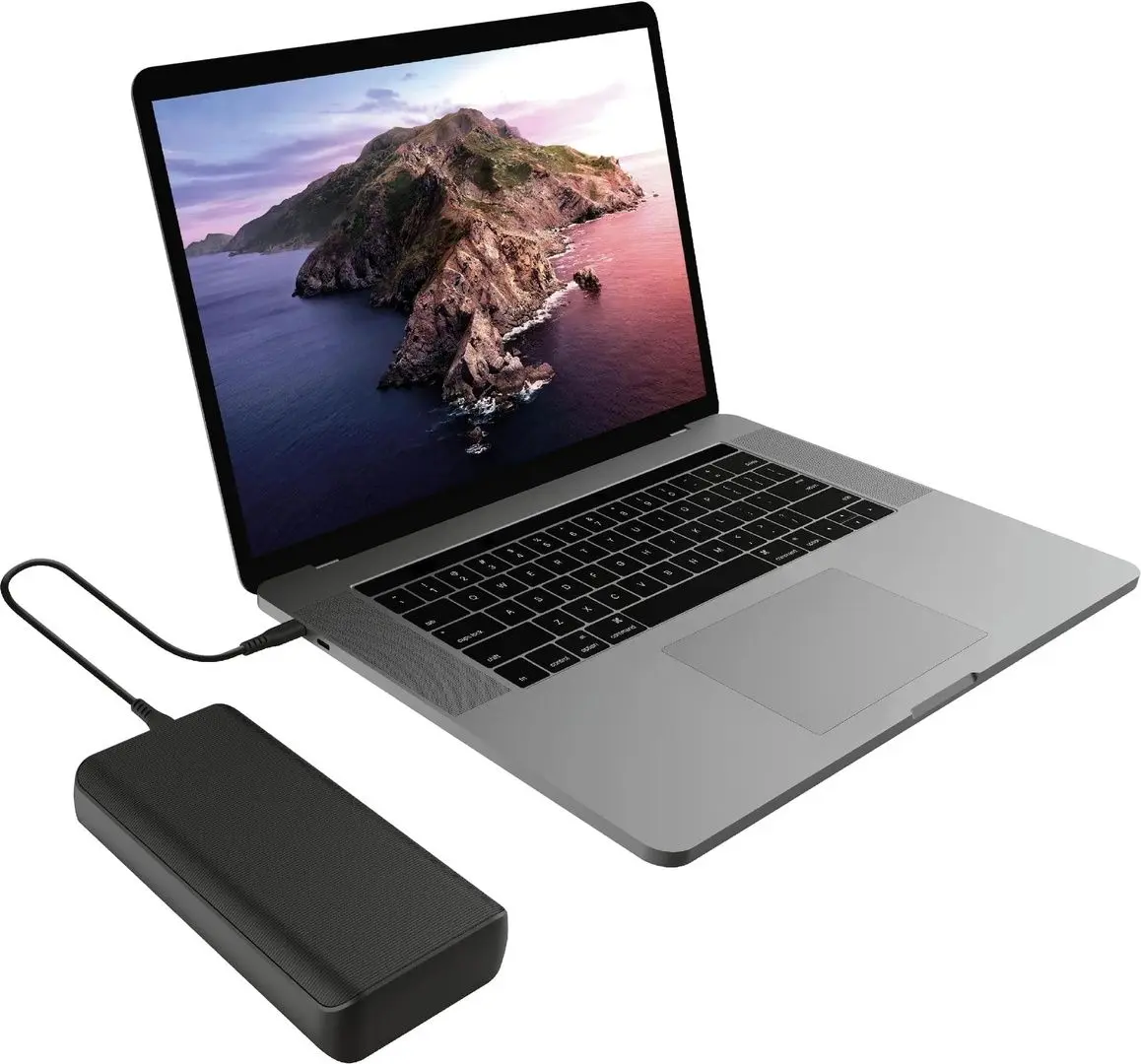 Внешний аккумулятор для ноутбука Trust Laro 65W (Black) - 5