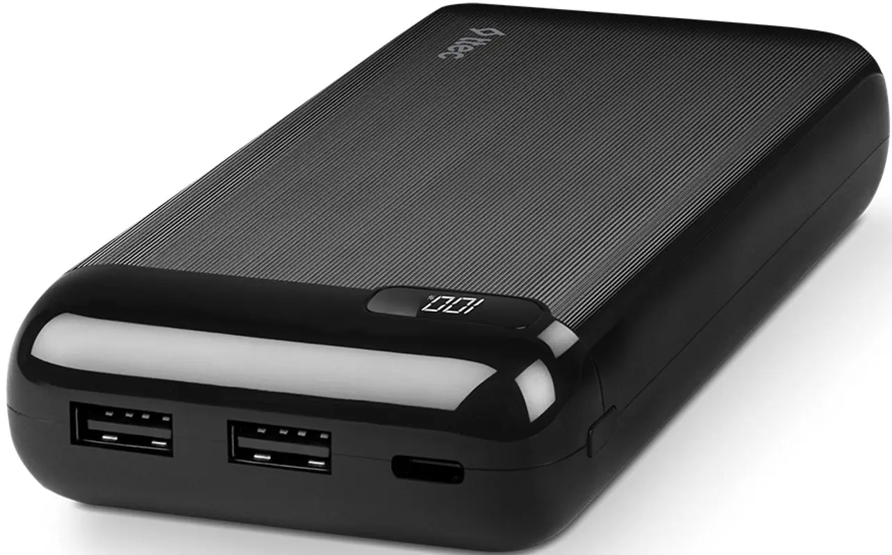 Acumulator extern universal Ttec PowerSlim LCD 20000mAh (Black)