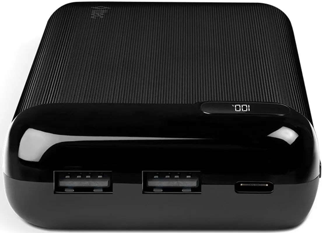 Acumulator extern universal Ttec PowerSlim LCD 20000mAh (Black)