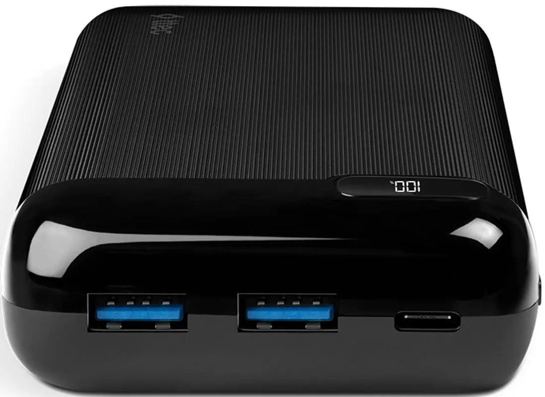 Acumulator extern universal Ttec PowerSlim LCD PD 20000mAh (Black)