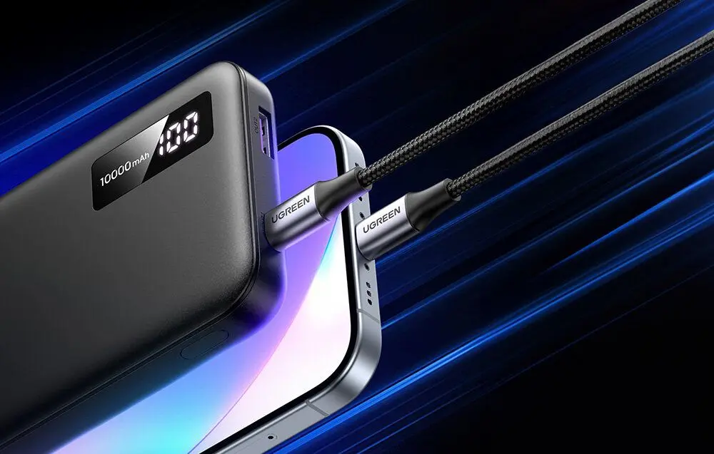 Acumulator extern universal Ugreen 25742 10000mAh (Black)